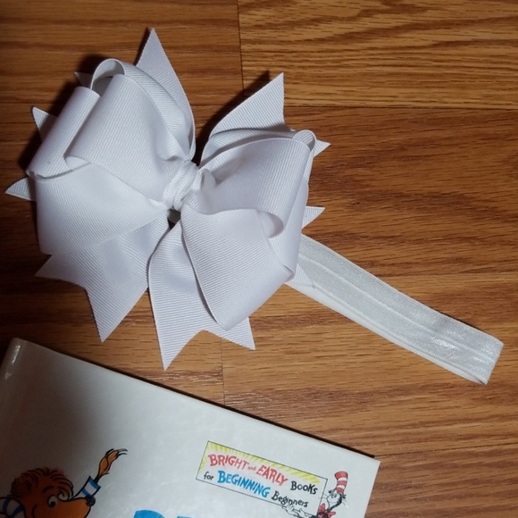 Little me ruffle swimsuit with BIG bow - Picture 3 of 5